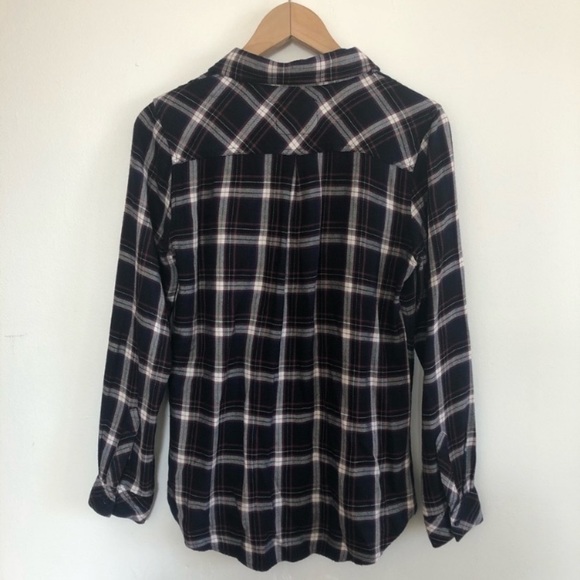 Rails long sleeve plaid flannel small button down - Picture 7 of 7